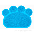 Mat In Summer Plastic Mat Paw Shaped Mat